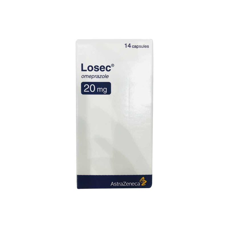 LOSEC 20MG CAPSULES 14'S