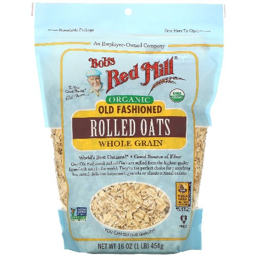 Brm Organic Rolled Oats 454G