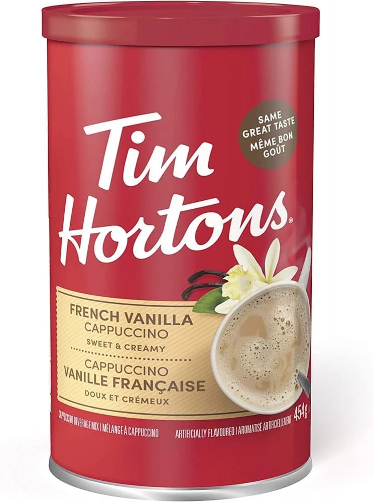 Tim Hortons Cappuccino French Vanilla 454 Gr