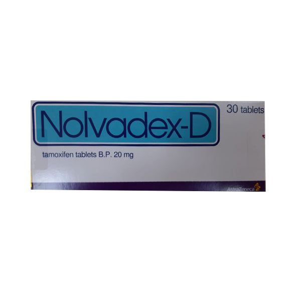 NOLVADEX D 20MG TABLETS 30'S