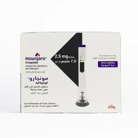 Mounjaro 2.5 Mg/0.5ml Pre-Filled Pen 4s