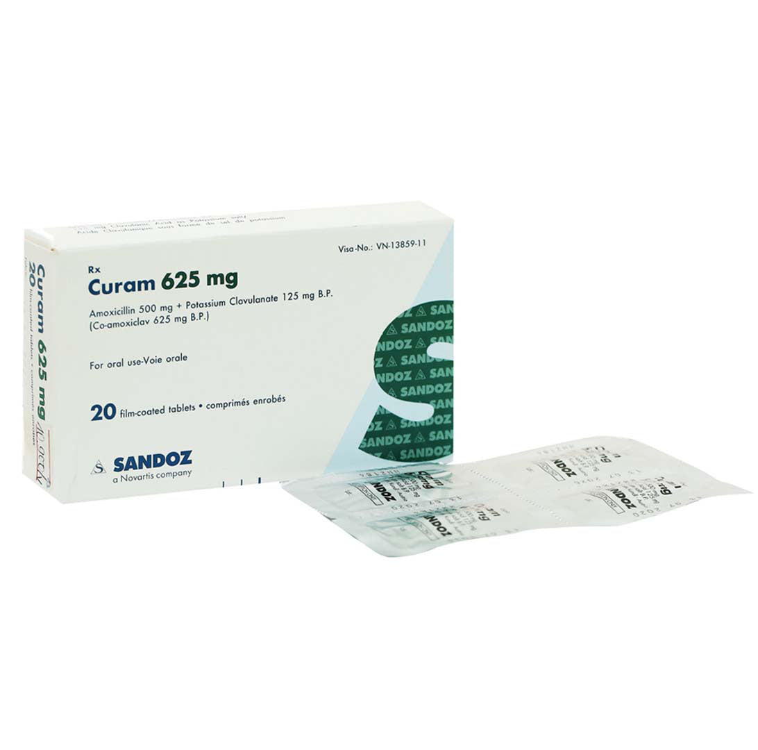 Curam 625Mg 20TAB