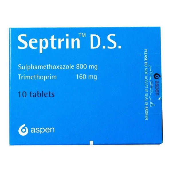 SEPTRIN D.S TAB 160/800mg - Tablet 10 PC