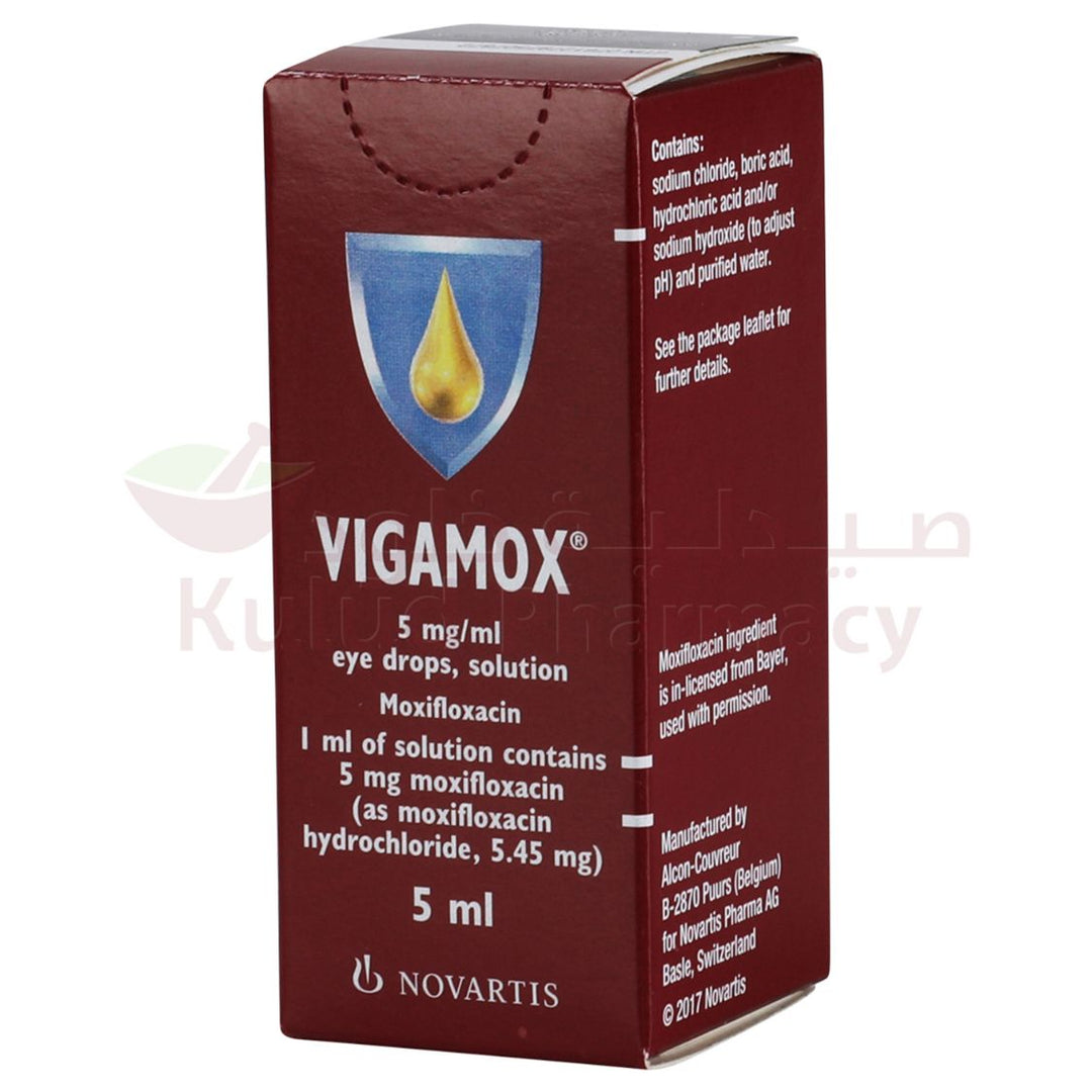 Vigamox Ophthalmic Solution 0.5% 5ml