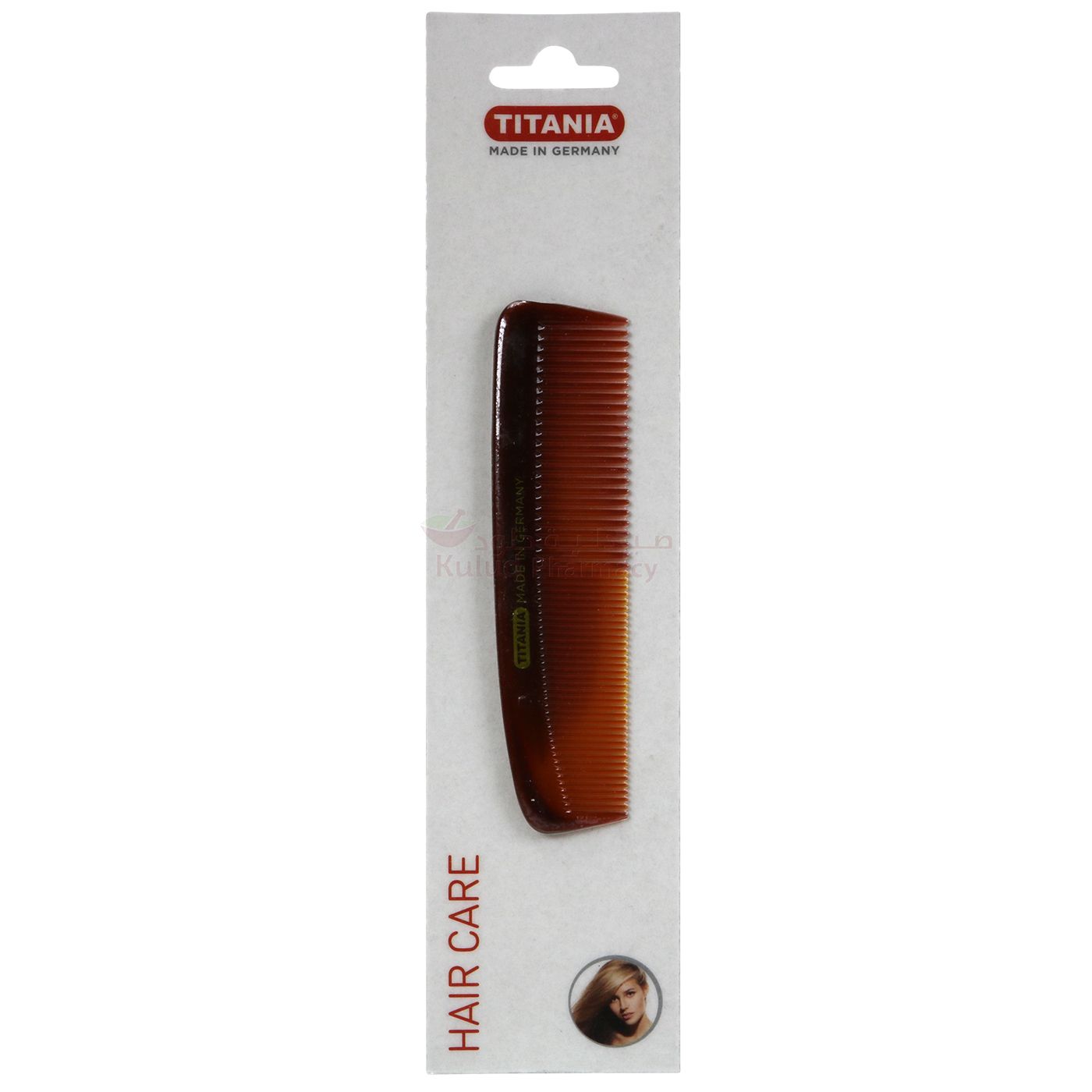 Buy Titania Pocket Comb 1 PC Online - Kulud Pharmacy