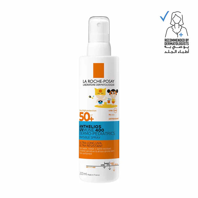 La Roche Posay ANTHELIOS UVMUNE400 DERMO-PEDIATRICS INVISIBLE SPRAY SPF50+ 200ML