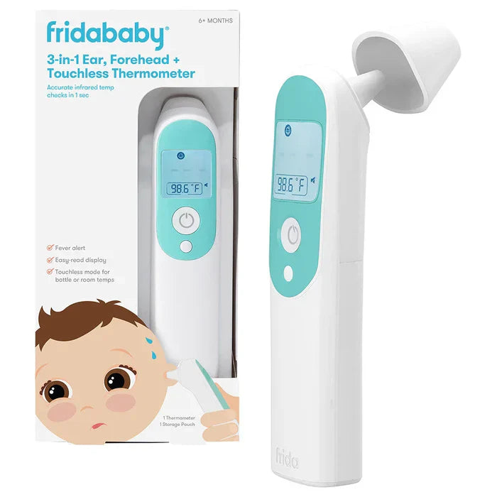 Frida Baby - 3-In-1 Baby Ear Forehead Touchless Infrared Thermometer