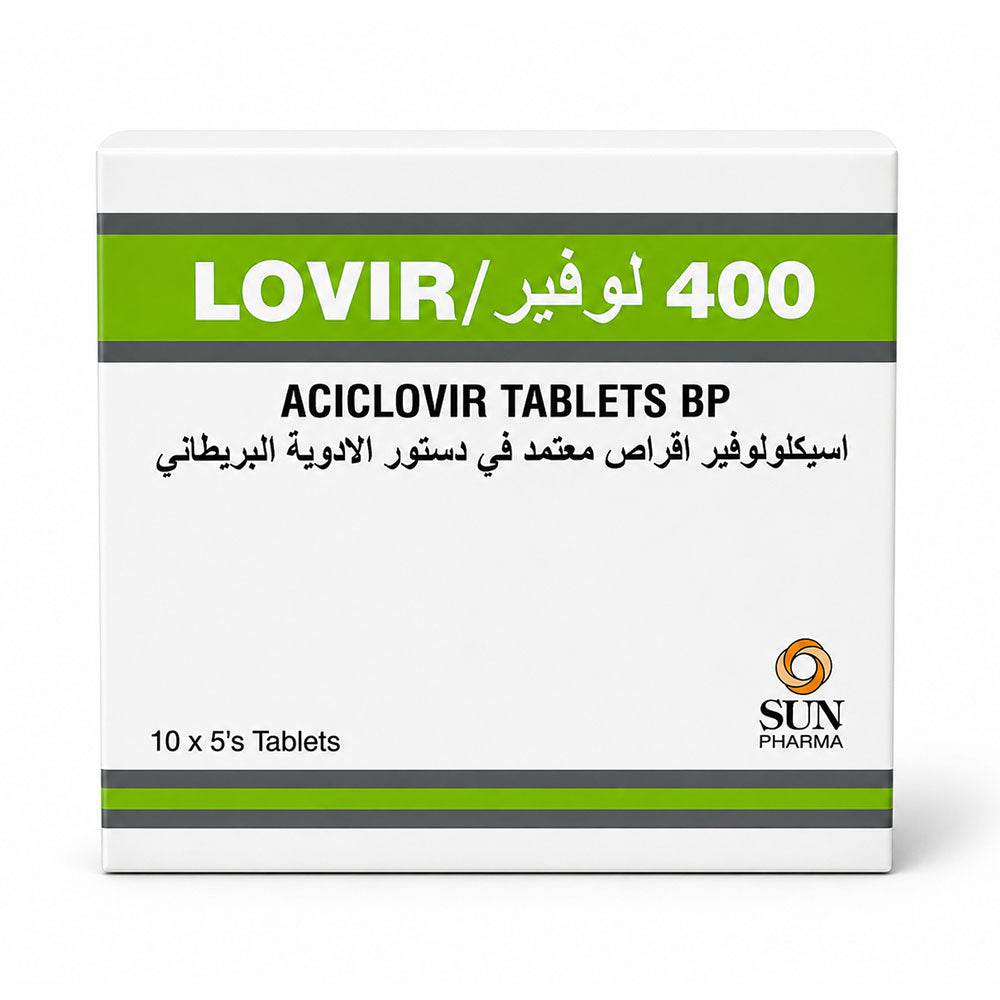 Lovir Tablet 400 Mg 50 Tab