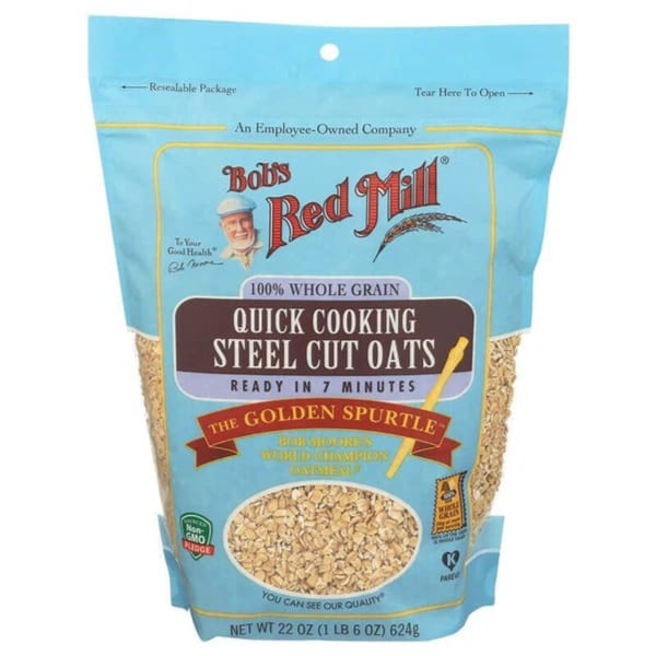 Brm Oats Quick Cook Steel Cut 624 G