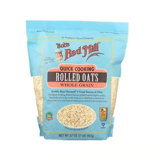 Brm Oats Rolled Quick Whole Grain 907 G