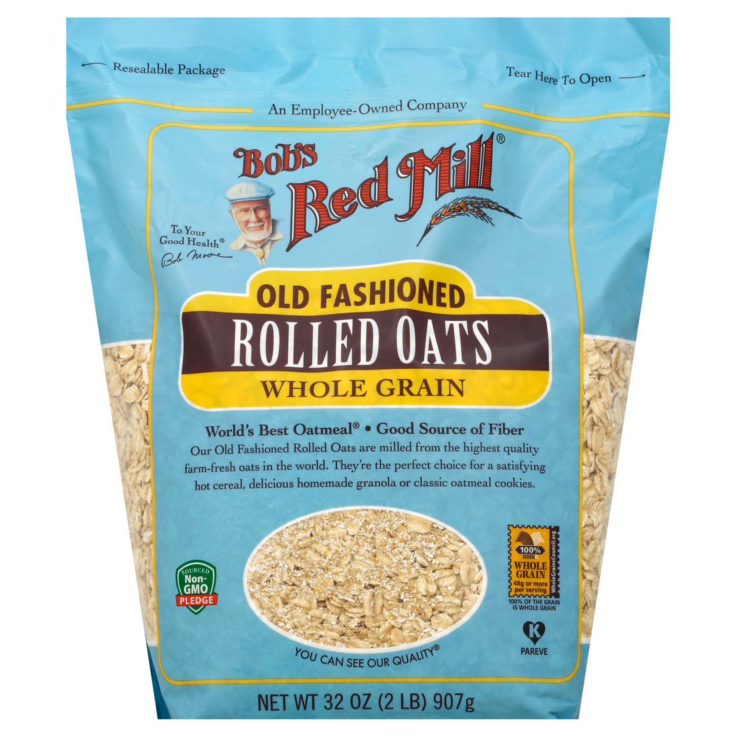 BRM Oats Rolled Regular 907g
