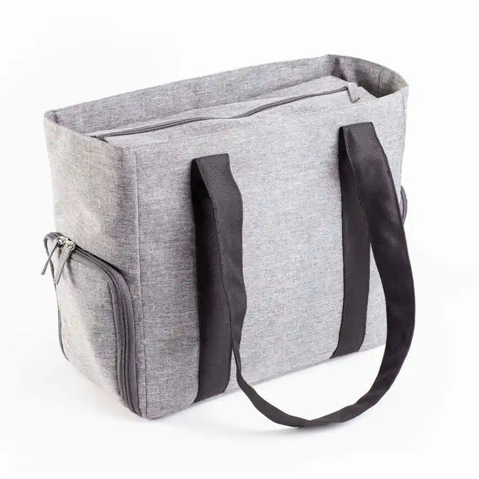 Dr. Browns Breast Pump Carryall Tote Bag, Heather Gray For Web