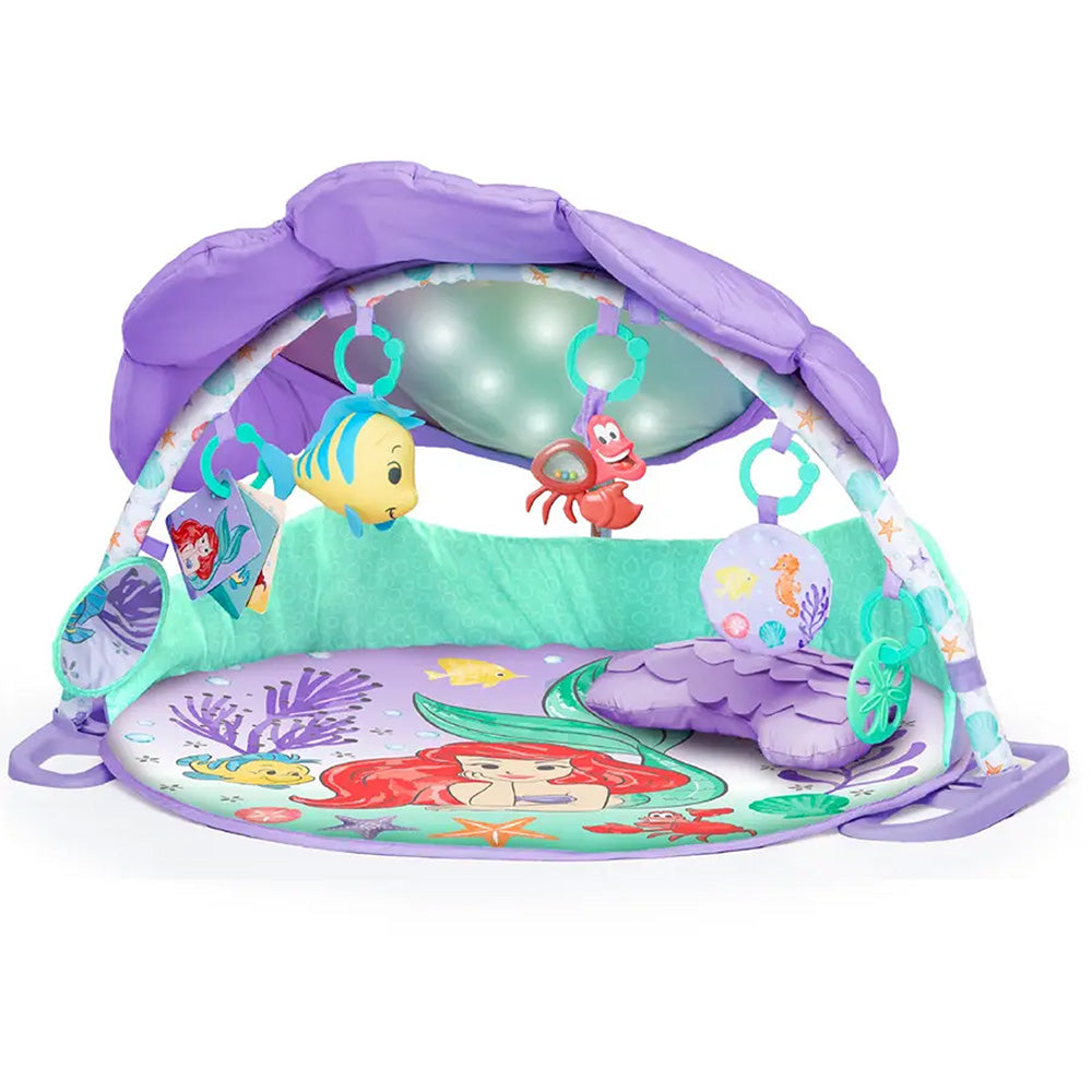 Bright Starts - The Little Mermaid Twinkle Trove Lights & Music Activity Gym