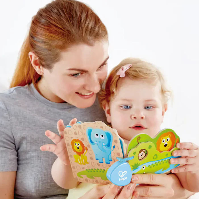 Hape - Baby'S Wild Animal Book