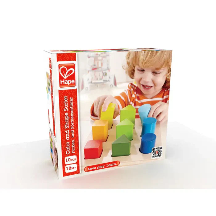Hape - Color And Shape Sorter