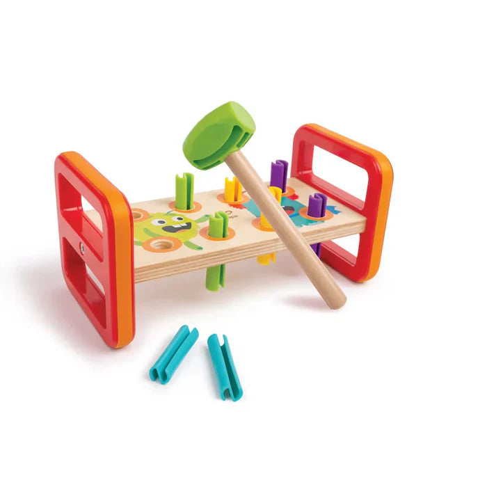 Hape - Monster Match 'N' Smash Hammer Bench