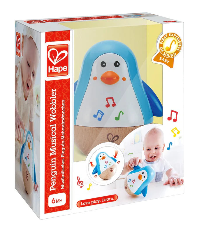 Hape - Penguin Musical Wobbler