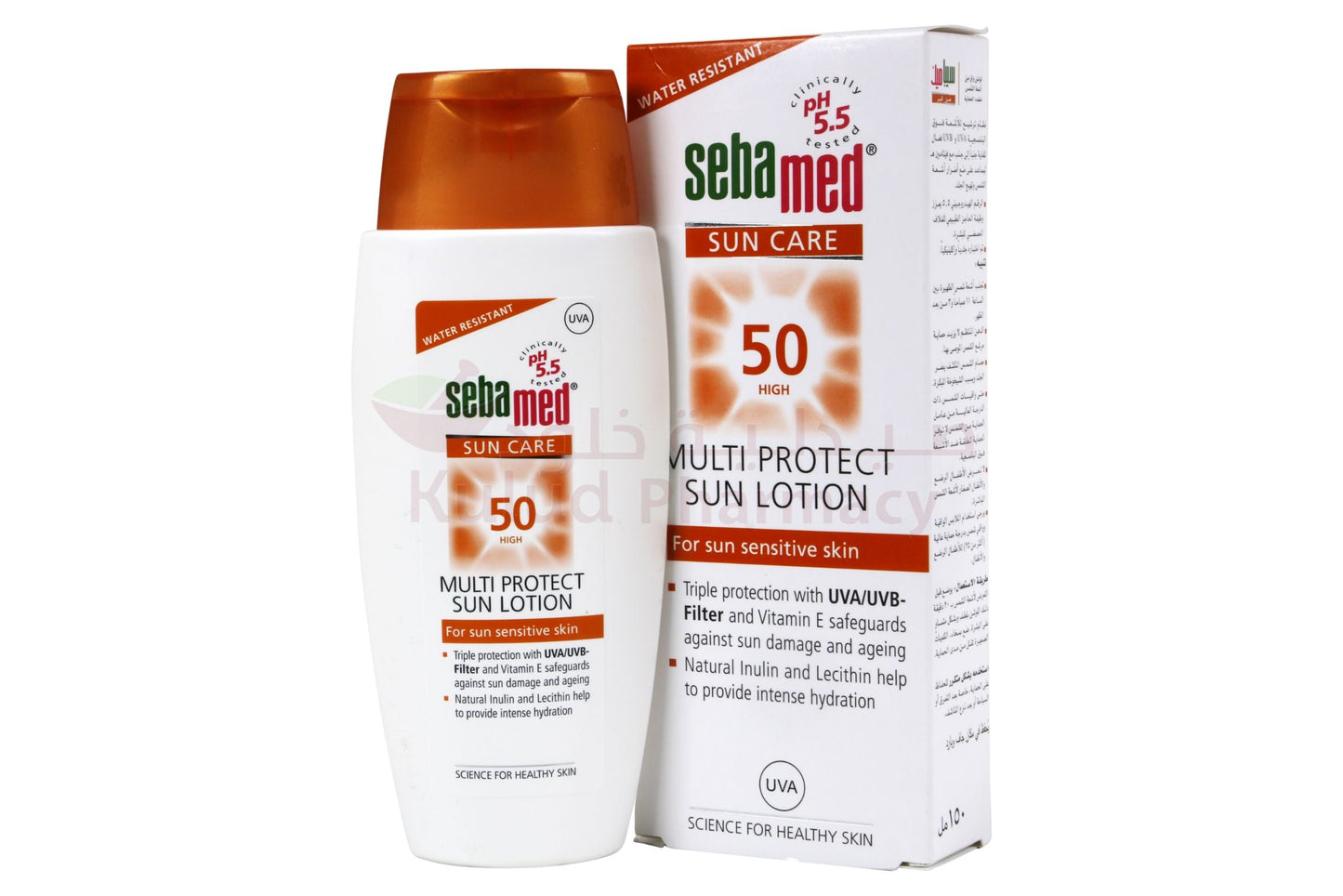 Buy Sebamed Sun Care Uvb 50 Body Lotion 150 ML Online - Kulud Pharmacy