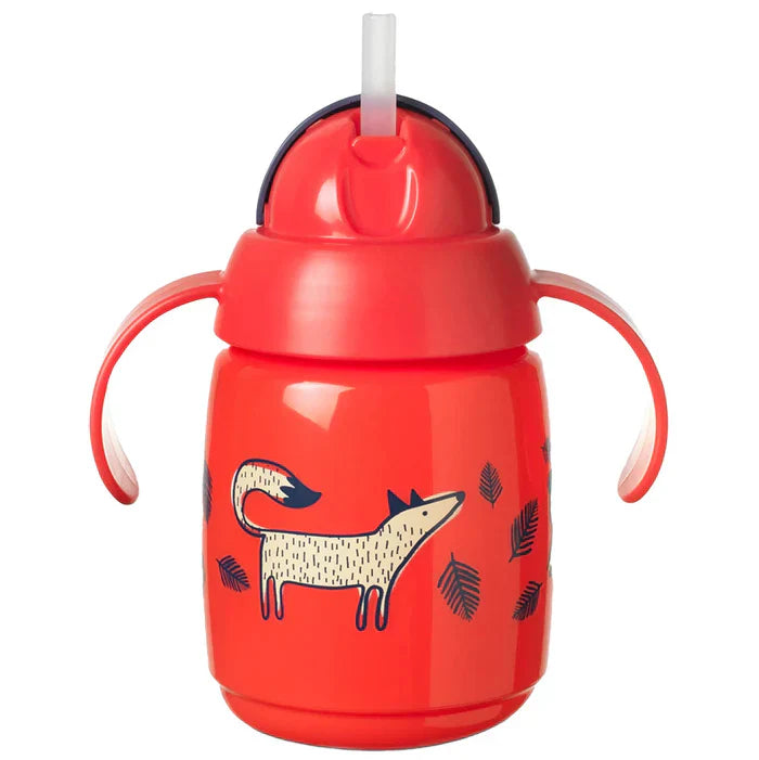 Tommee Tippee Superstar Trainer Straw Cup 300Ml (Red)