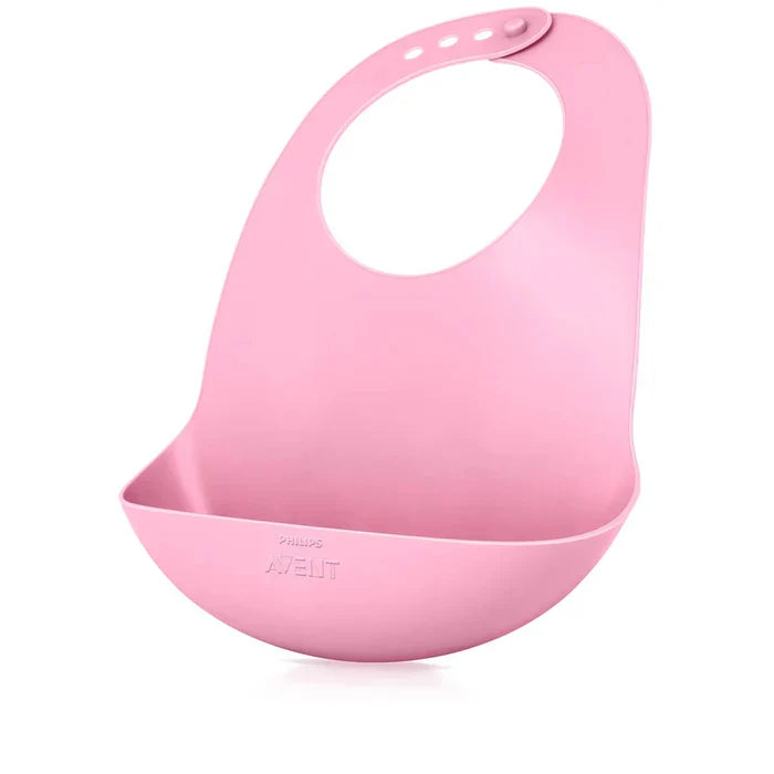 Philips Avent Feeding Bib 1pc - SCF736/02 (Pink)