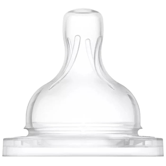 Philips Avent Silicone Teats Airflex 1 Hole 2pcs - SCF631/27-plastic