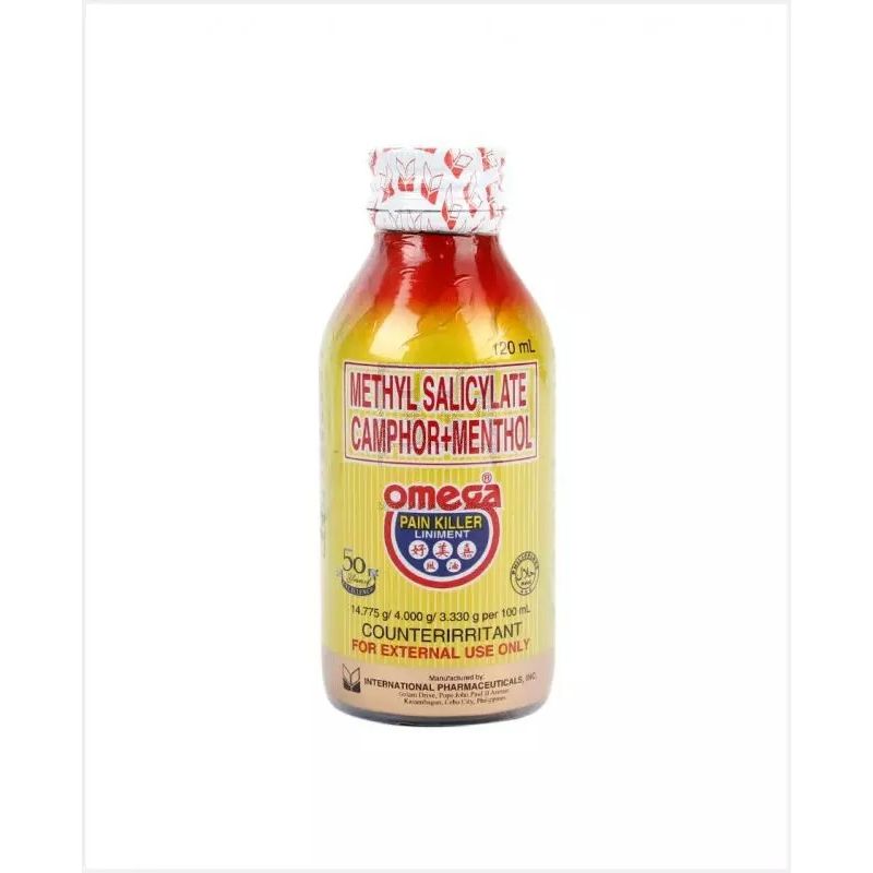 Buy Omega Pain Killer Liniment Lotion 120 ML Online - Kulud Pharmacy