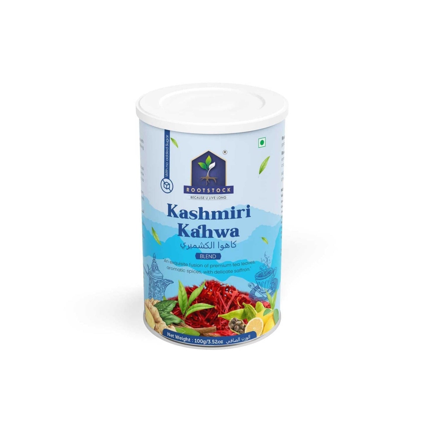 Rootstock Kasmiri Kahwa No sugar 100g