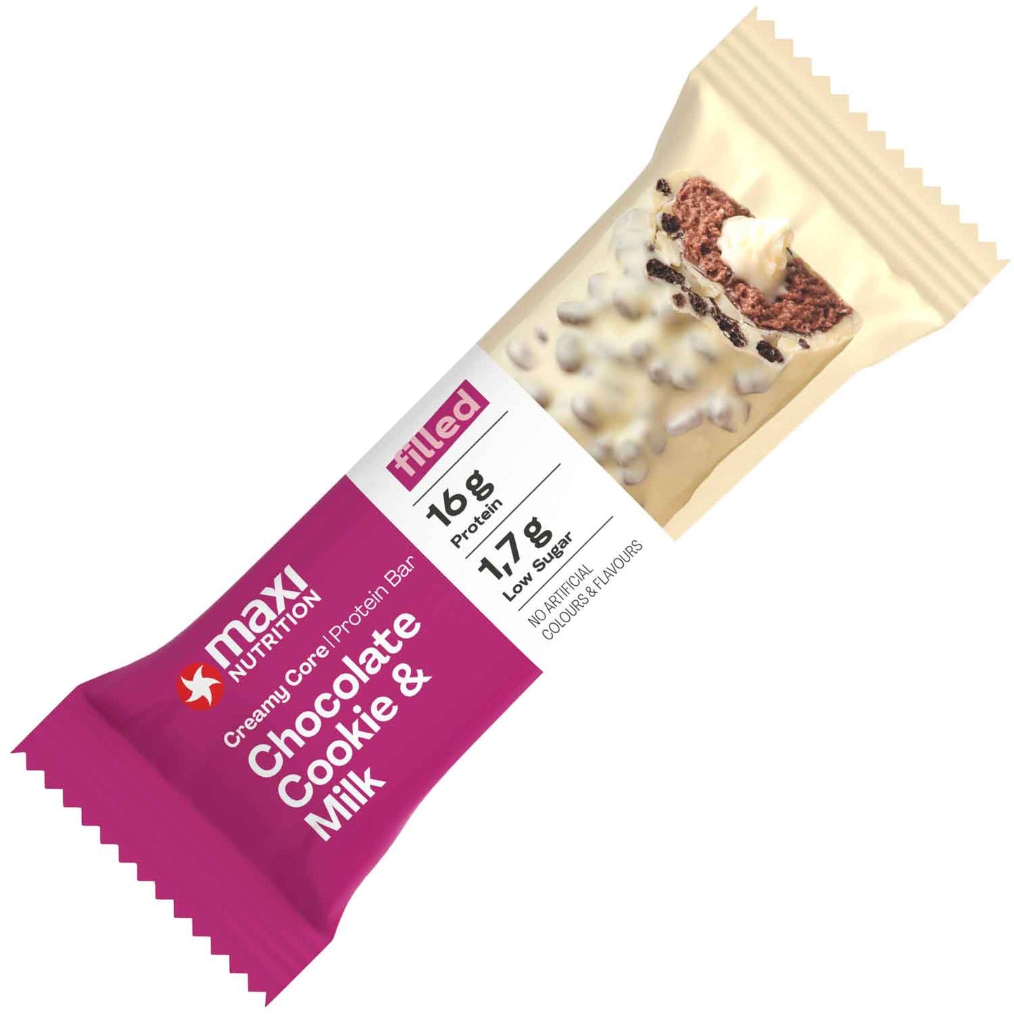 Maxi Nutrition Creamy Core Chocolate Cookie & Milk 45g