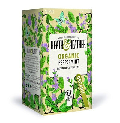 Heath & Heathier Org Peppermint 20's