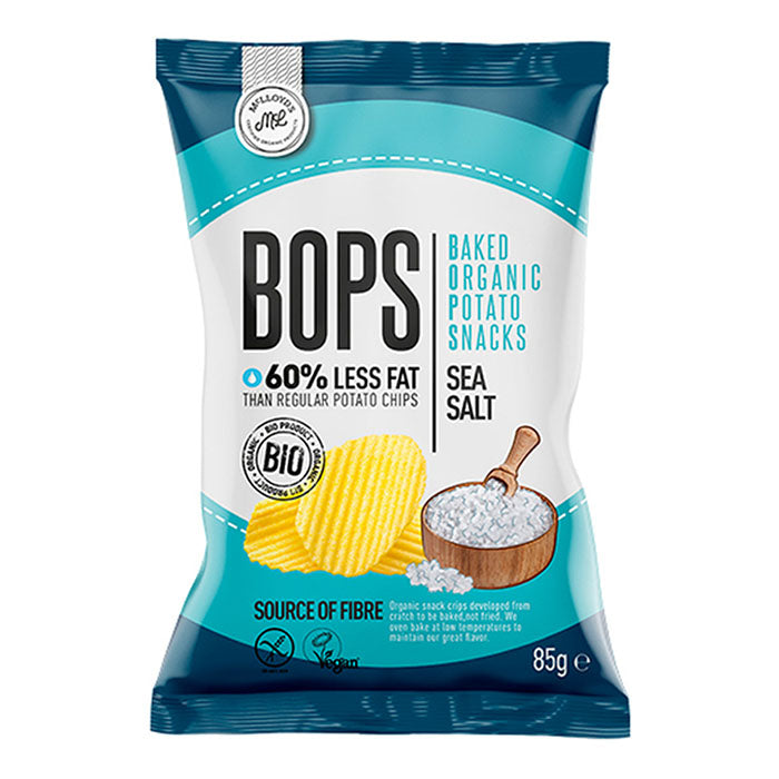 Mclloyds Baked Organic Potato Snack Sea Salt 85g