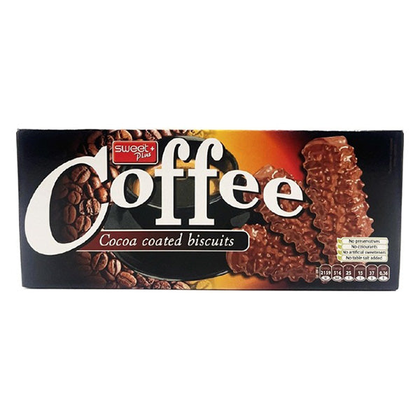 Sweet Plus Cocoa Coated Biscuit Coffee 150G