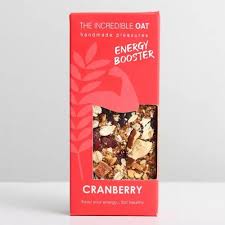 The Incredible Oat Cranberry (Bar) 60g