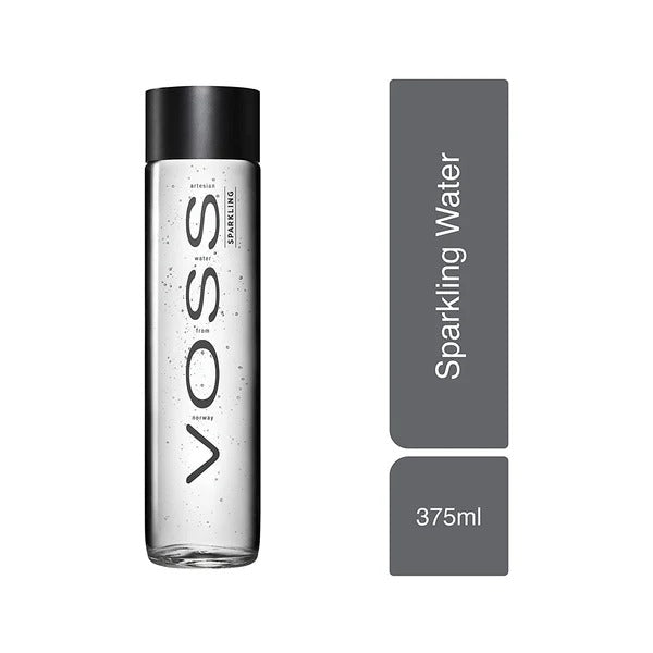 Voss Sparkling Water 375Ml Glass