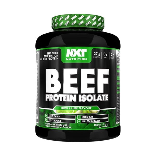 NXT Nutrition Beef Protein Isolate Kiwi & Lime Flavour 1.8 kg