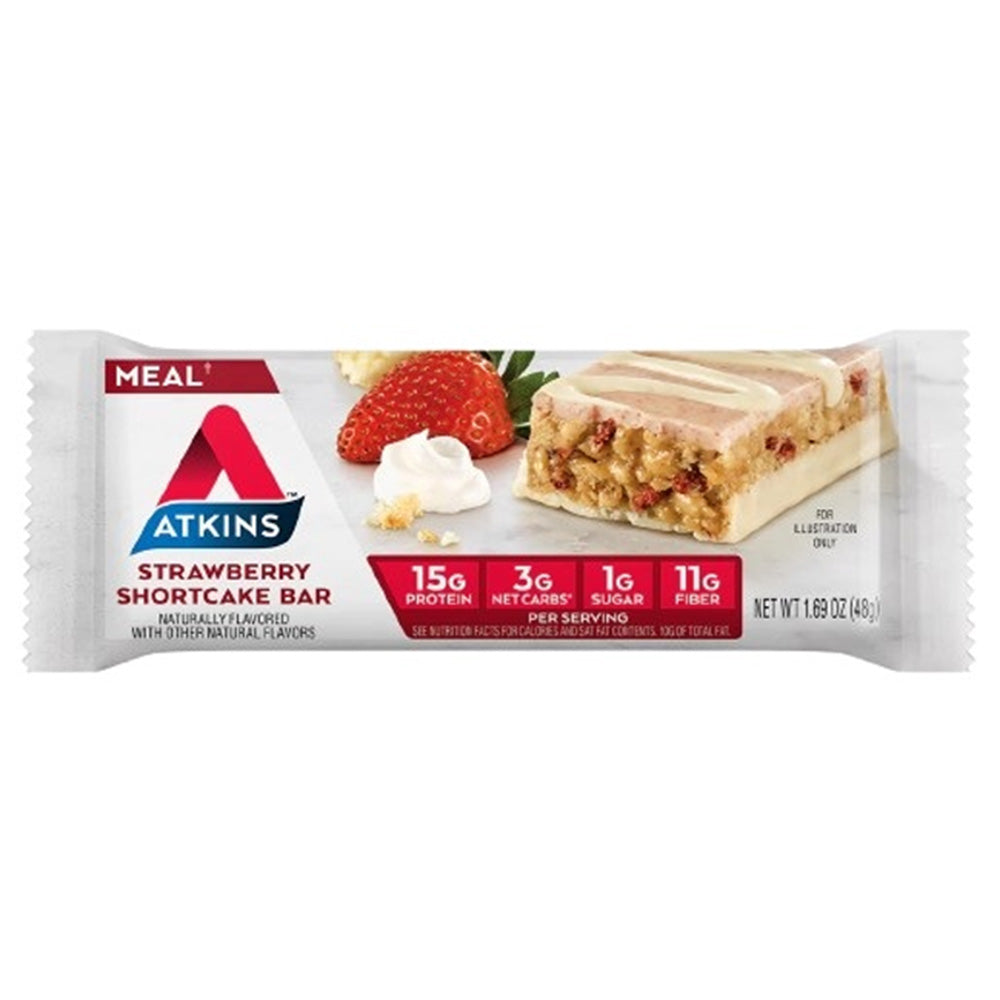 Atkins Strawberry Shortcake Bar 48 g
