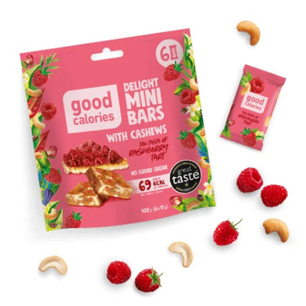 Good Calories The Taste Of Raspberry Tart 6 X 17G
