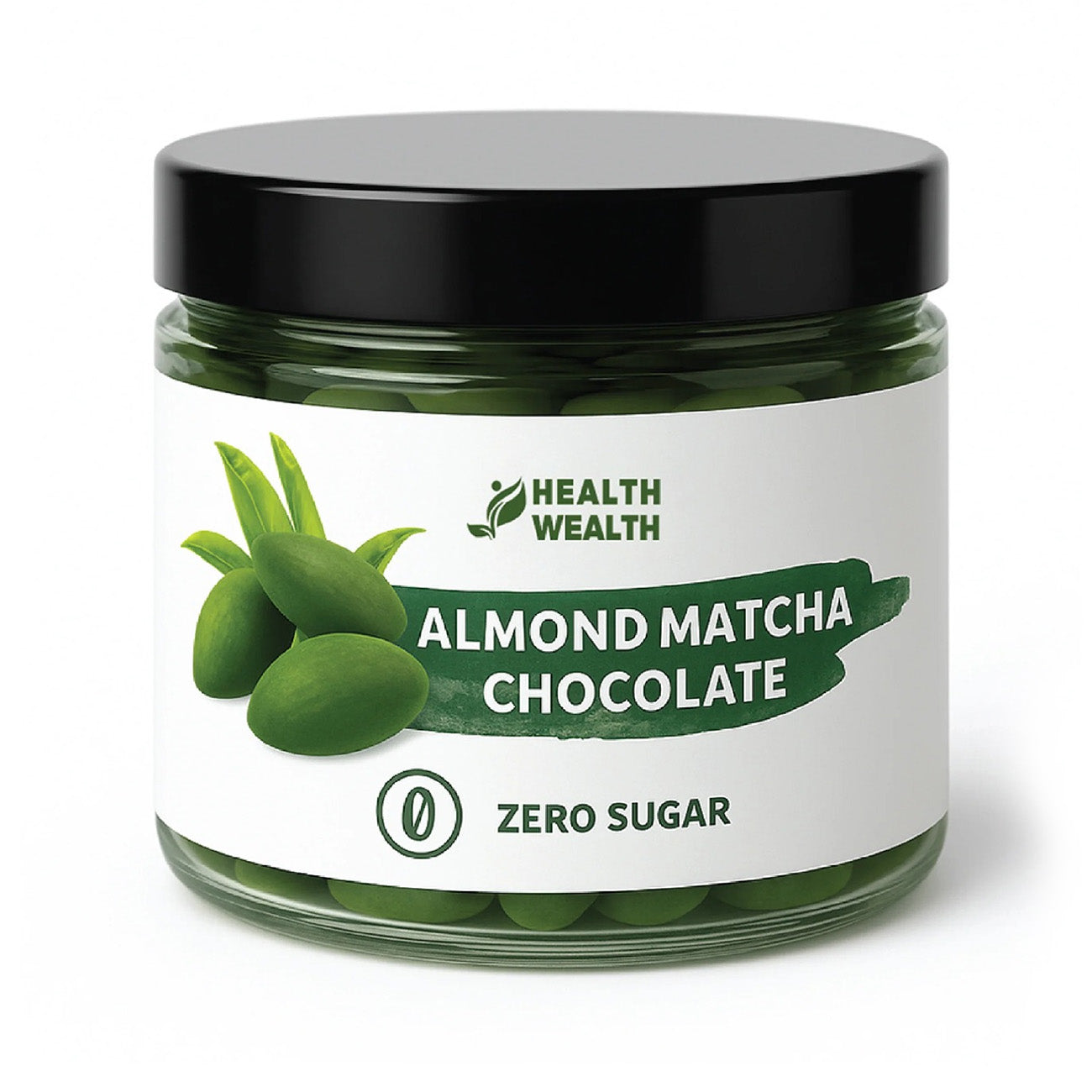 Hw Dubai Chocolate Almond Dragee Zero Sugar Matcha 175G