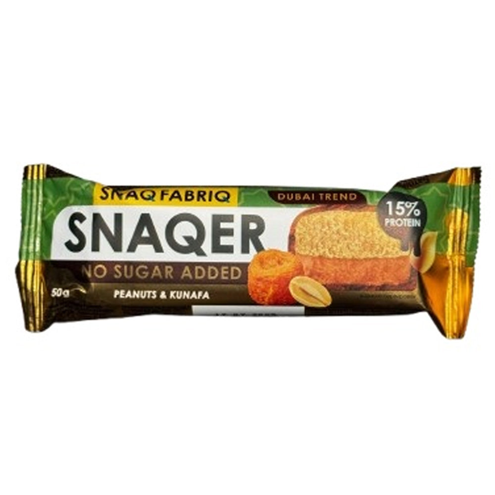 Snaq Fabriq Snaqer sugar-free bar Peanuts & Kunafa 50g