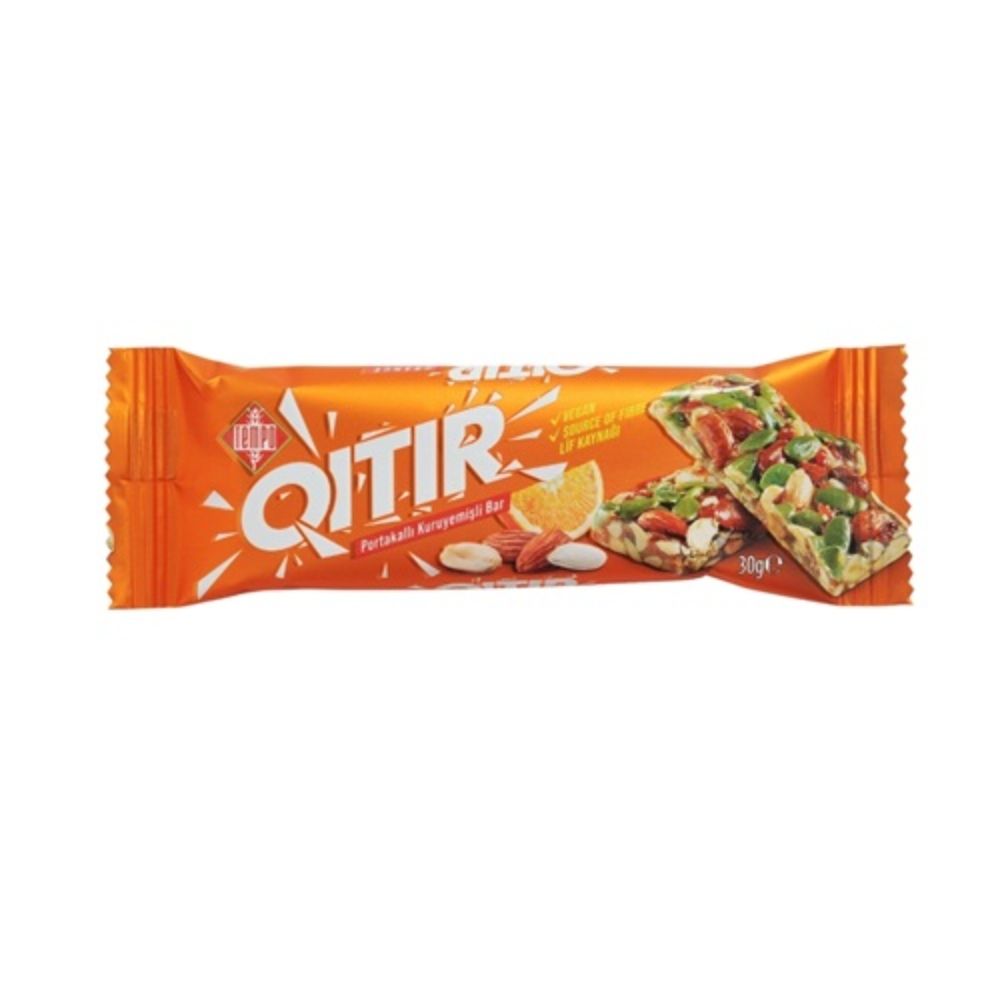 Tempo Qitir Mixed Nut Bar With Orange 30 Gr