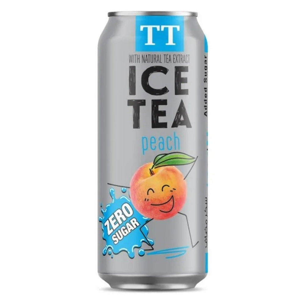 TT Iced Tea Drink Peach Zero Sugar 330 ml