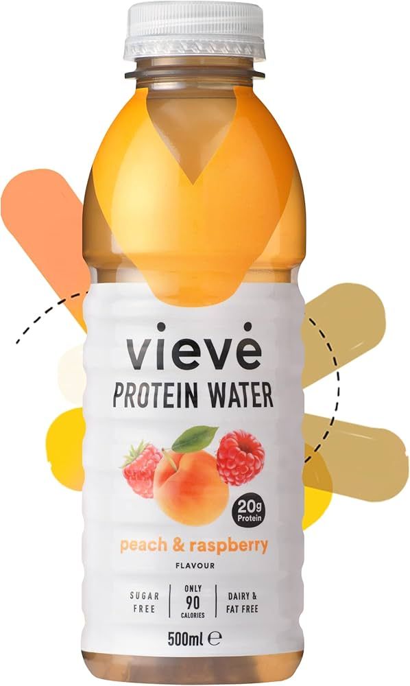 Vieve Protein Water Peach & Raspbery 500Ml