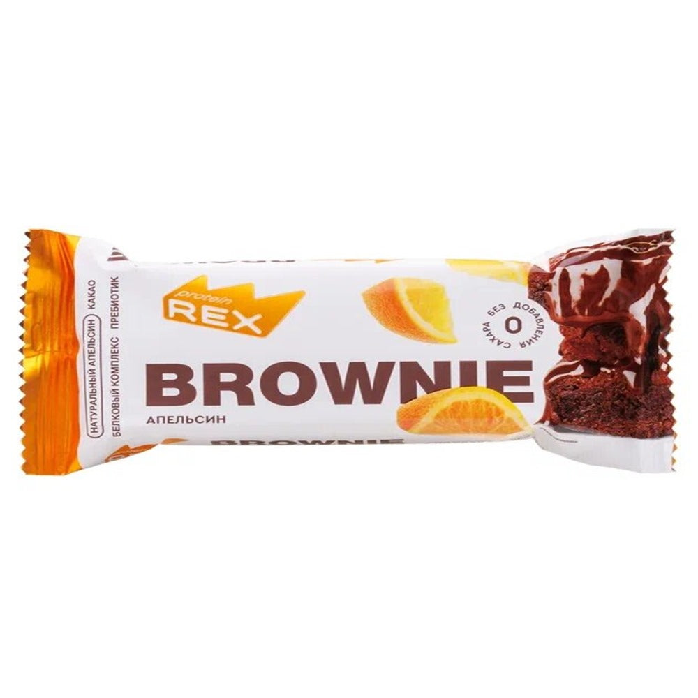 Rex Protein Cake Orange Brownie, 50 G