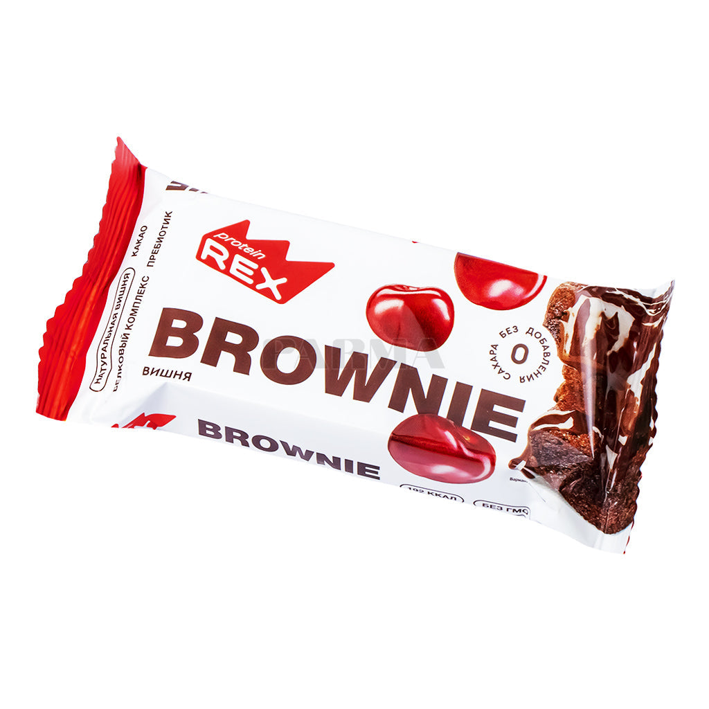 Rex Protein Cake Cherry Brownie, 50 G