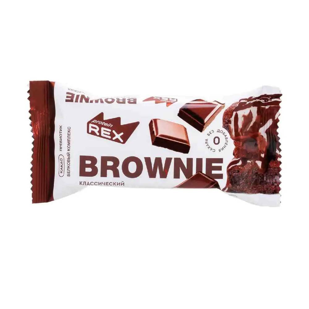 Rex Protein Cake Brownie Classic, 50 G