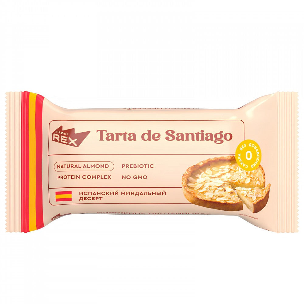 Rex Protein Cake "Tarte De Santiago", 40G
