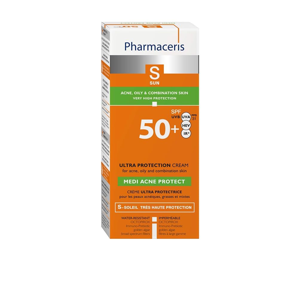 Pharmaceris Acne Sun Protection Spf 50+ Cream 50 Ml Cream 1 PC