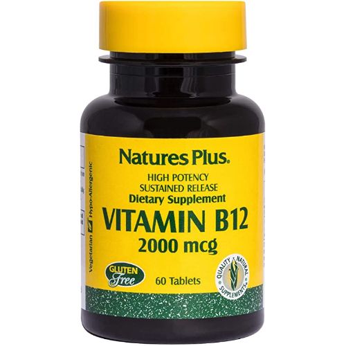 Buy Natures Plus Vit B12 Tablet 2000 Mg 60 Tab Online - Kulud Pharmacy