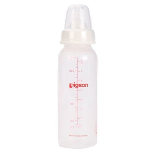 Buy Pigeon Plastic Bottle + 1 Nipple Large Promotion 240 ML Online - Kulud Pharmacy