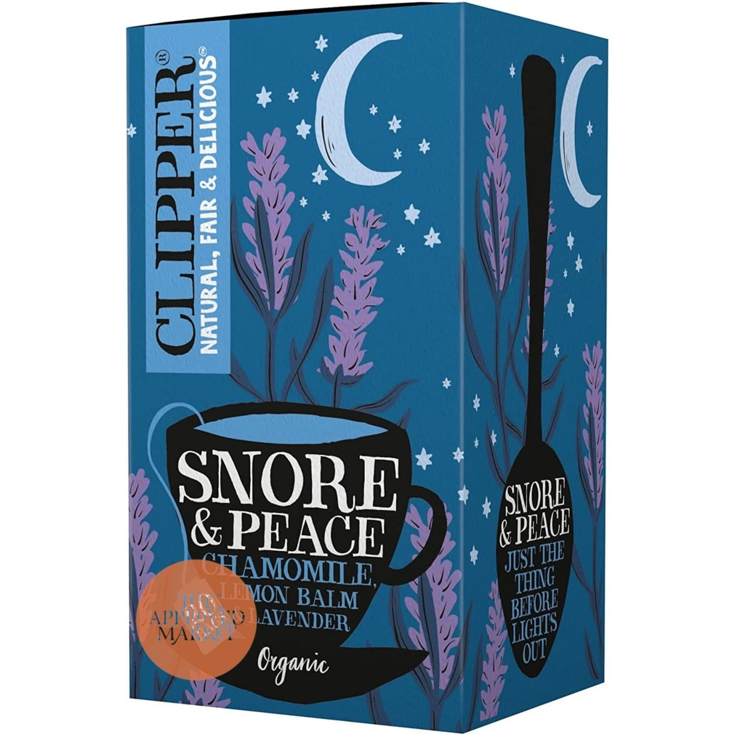 Clipper Snore and Peace With Chamomile Lemon Balm & Lavender 20 Bags