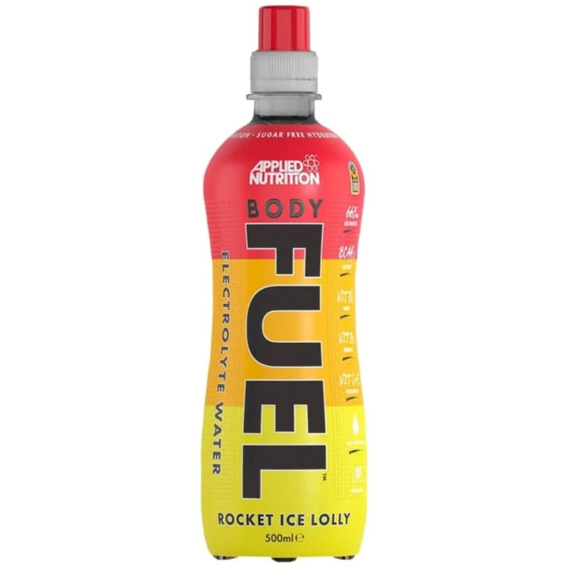 Bodyfuel Electrolyte & Vitamin Water Rocket Ice Lolly 500Ml